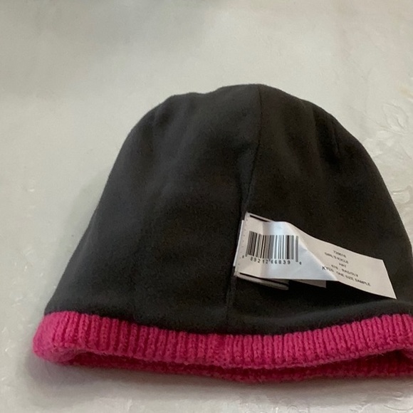 Spyder GIRLS ICICLE HAT Ras/Slv (pink/grey) - Picture 7 of 11